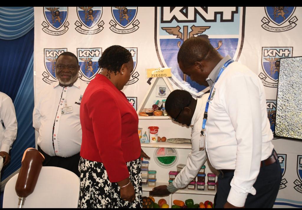 Chief Orthopaedic Technologist at KNH showcasing departmental capacity